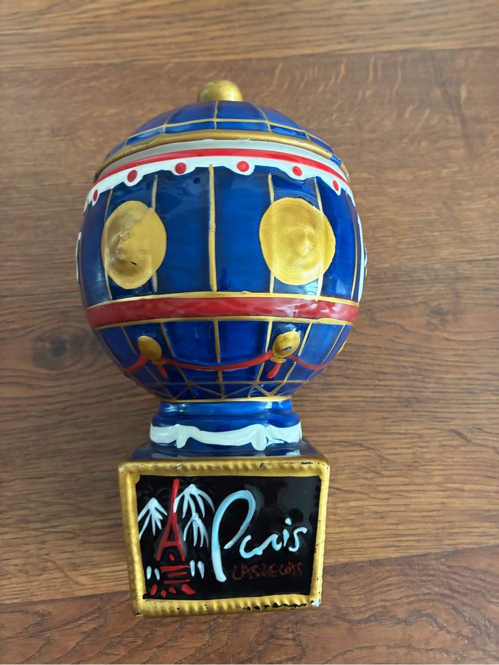 Las Vegas Paris Resort Hotel Blue Air Balloon Beverage Ceramic Mug